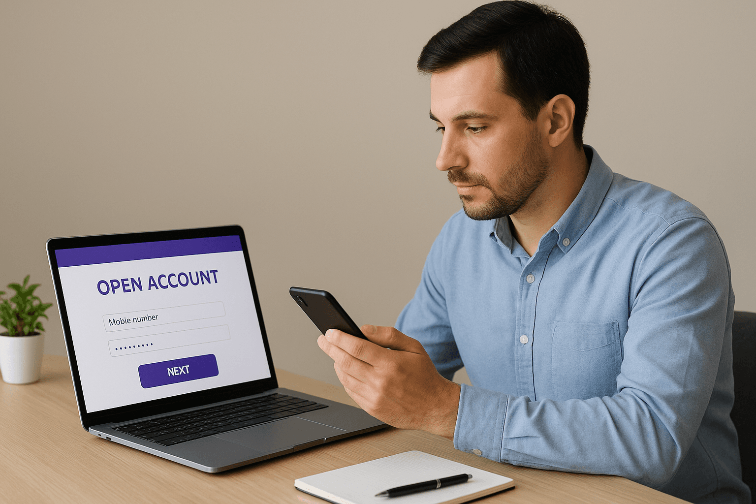 The account opening process, step by step