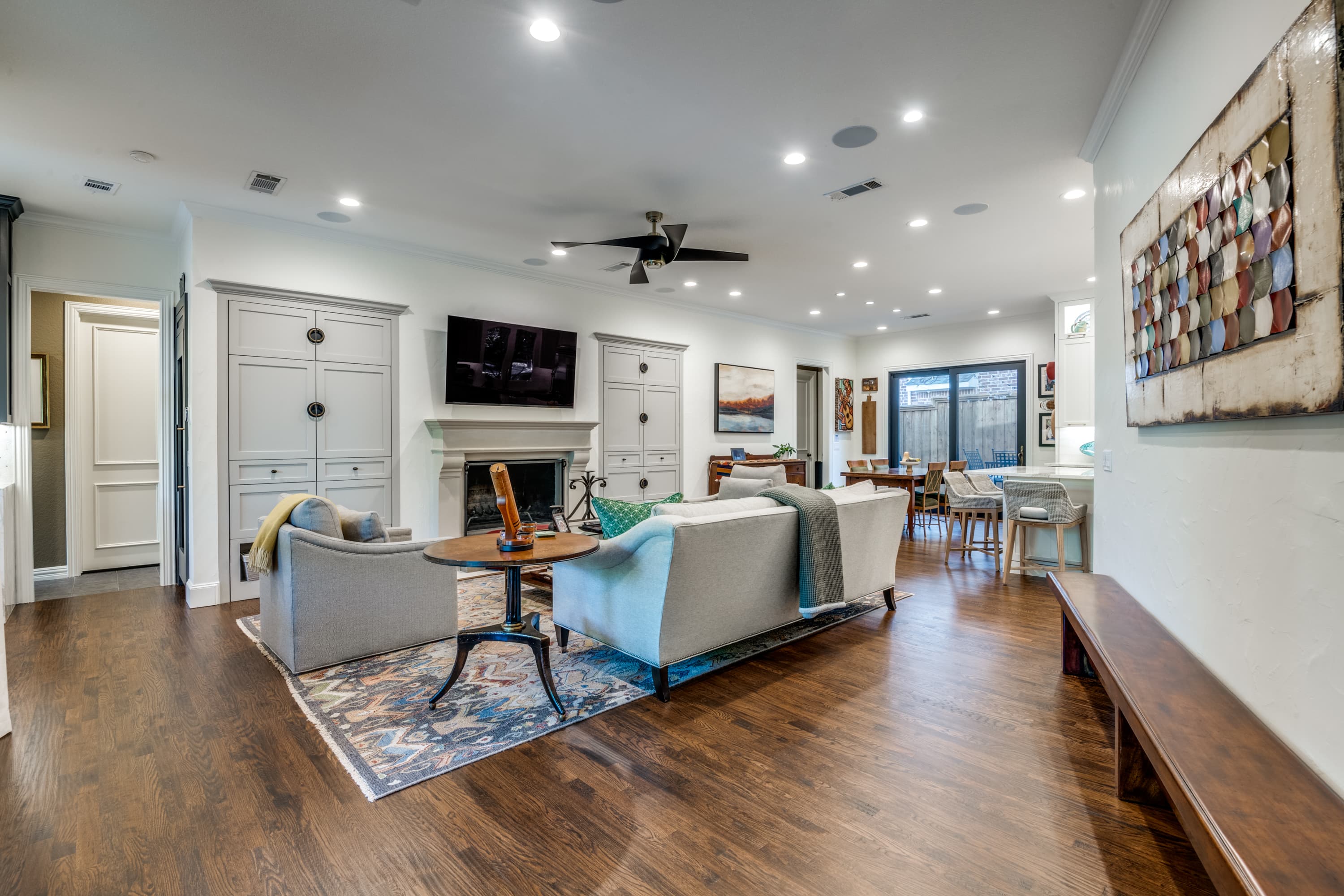 luxury living room remodel