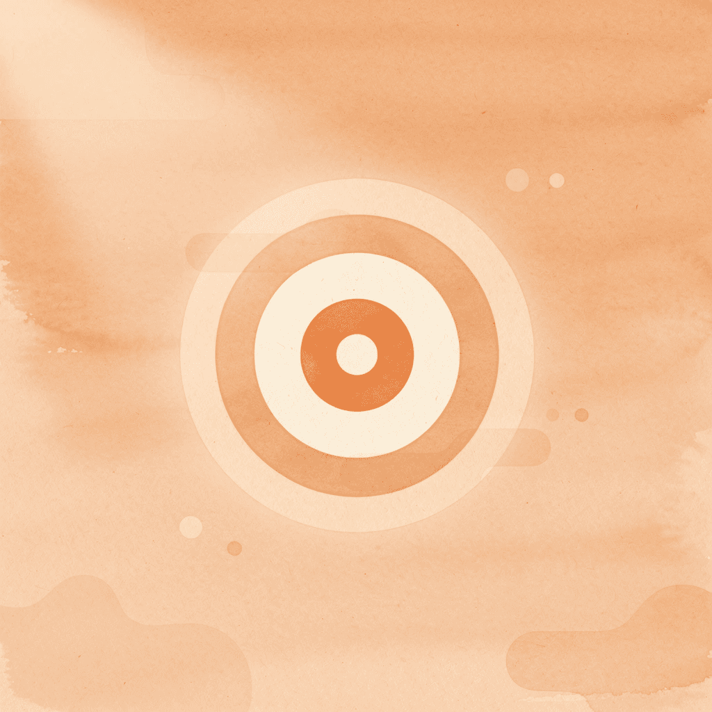 Target with arrow representing SEO testing and validation