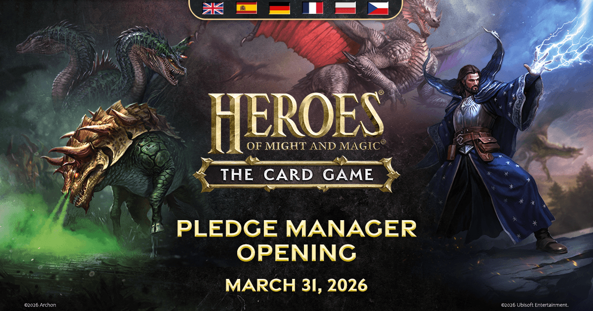 Heroes of Might & Magic: The Card Game on Gamefound
