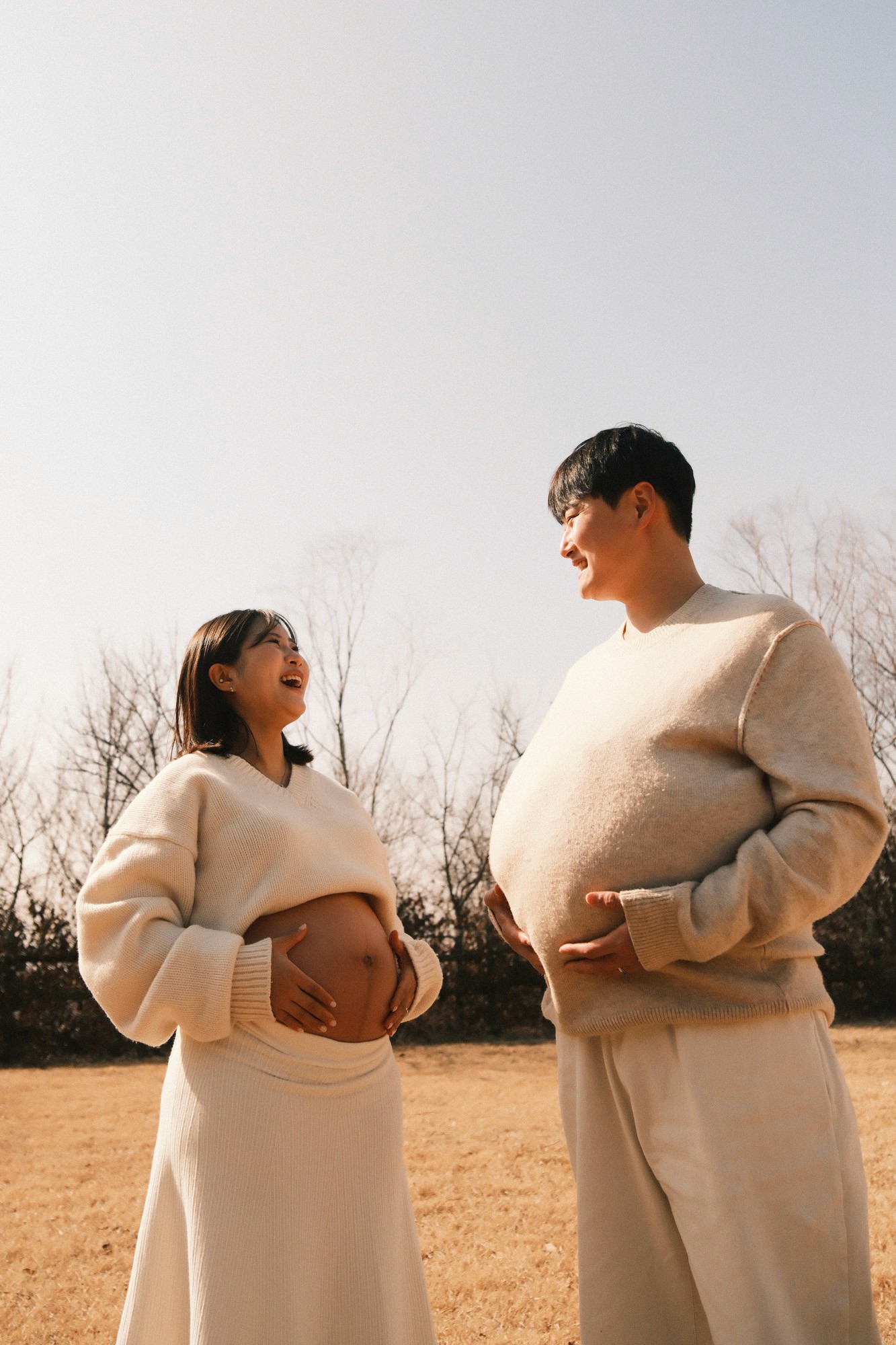 서울 노을공원 웨딩스냅 촬영 후기 | 만삭스냅 자연광 감성 기록 - 카인드오브