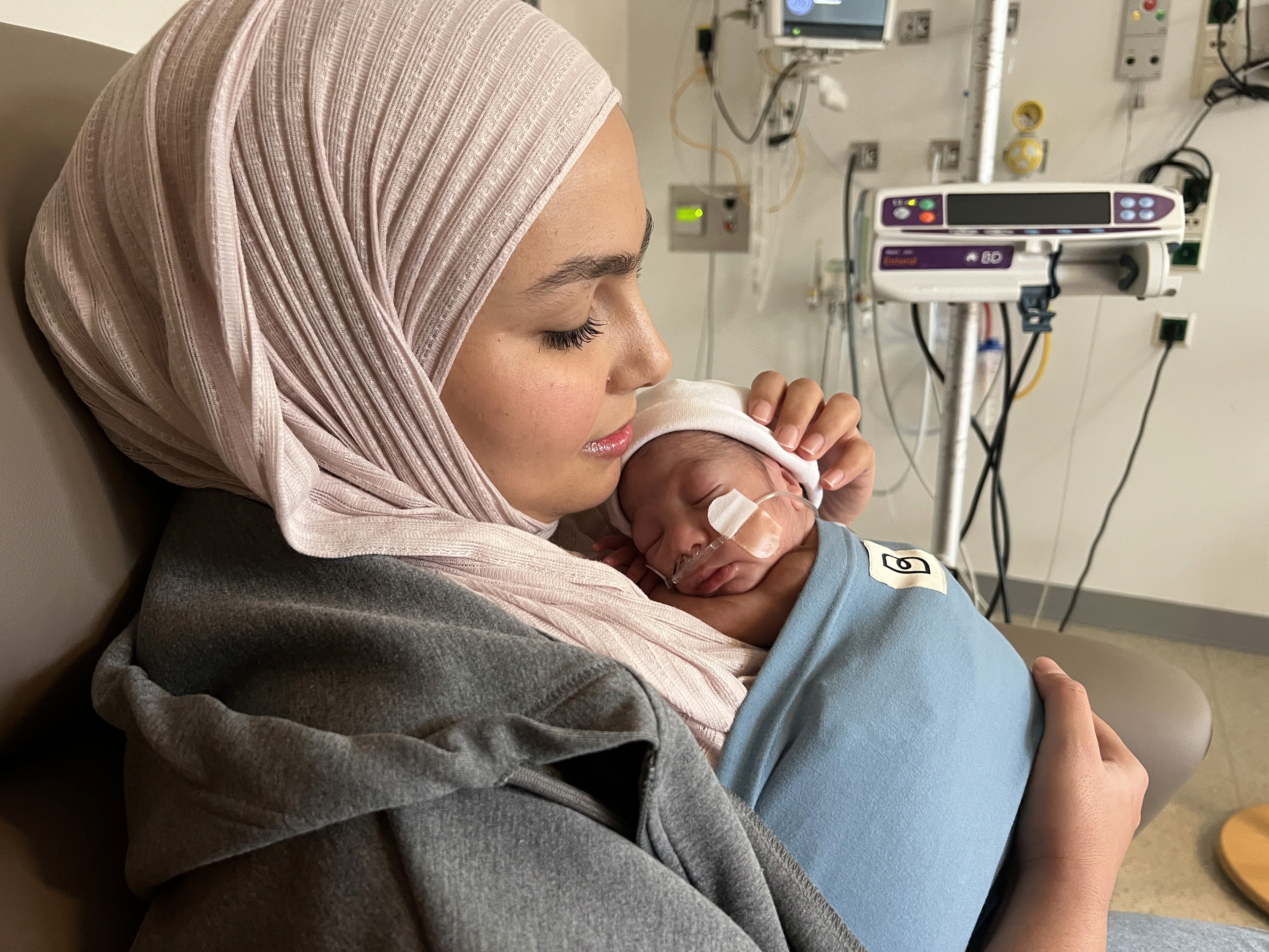 buidelstoel moeder en kind