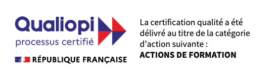 Certification Qualiopi pour la qualité des formations en France.