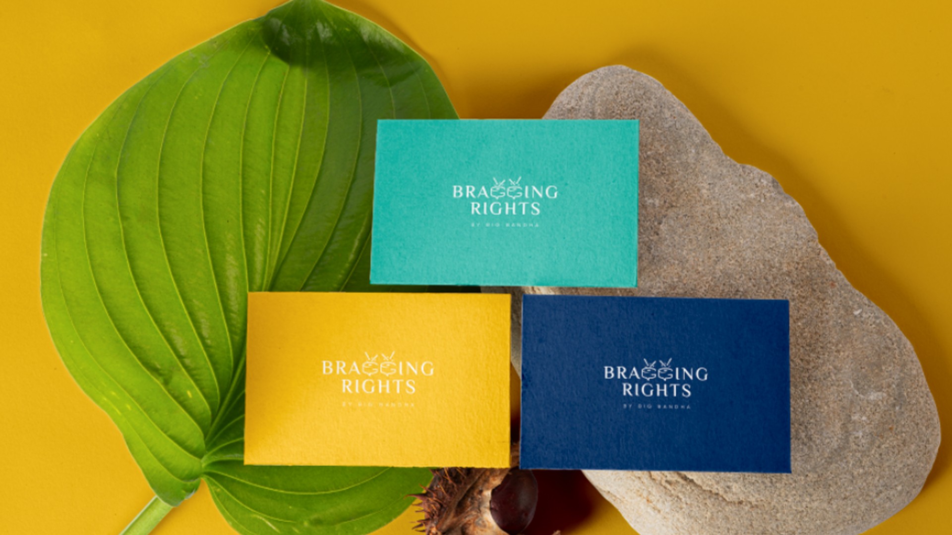 Bragging Rights business card design — Penguincil Design