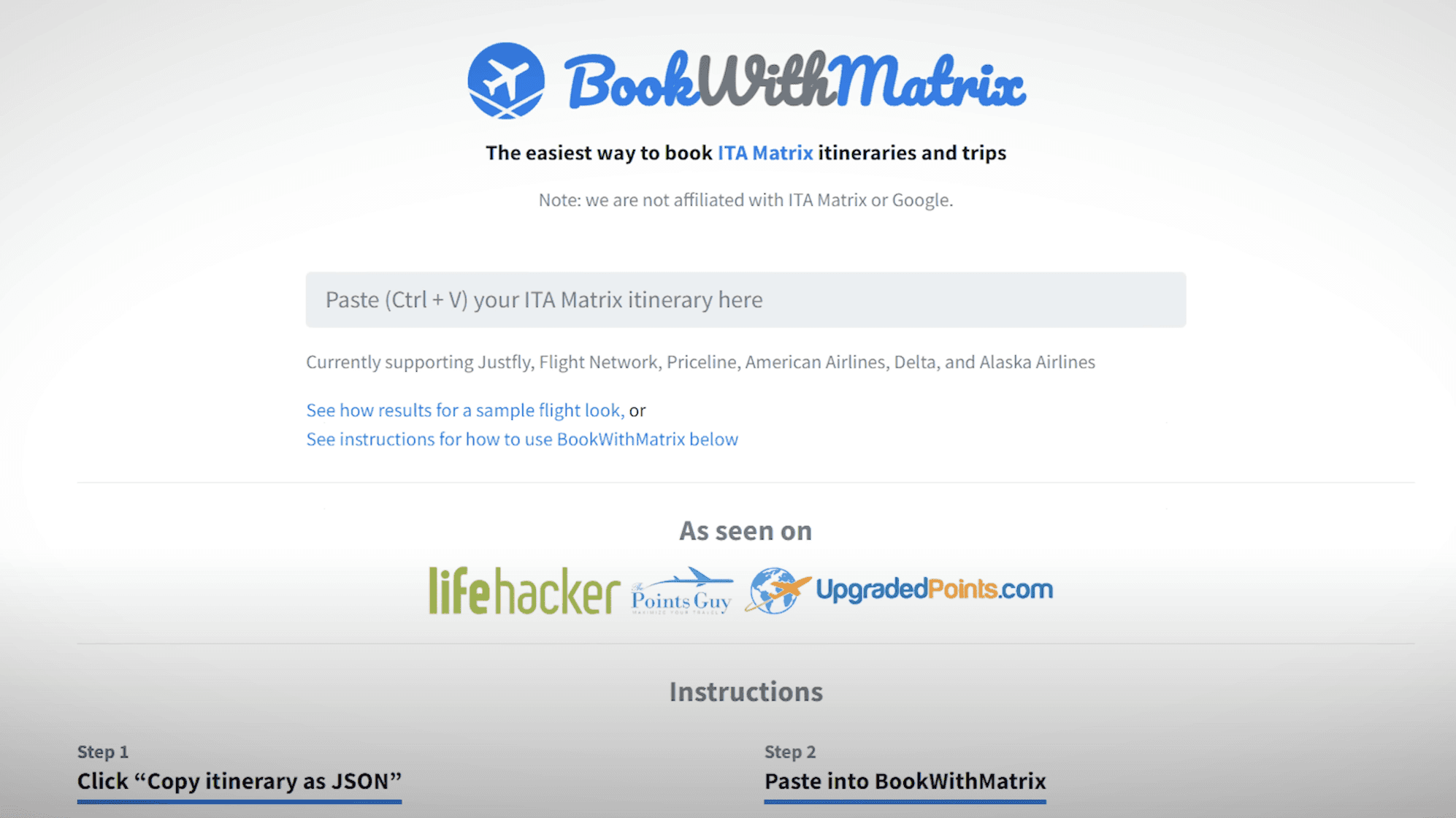 BookWithMatrix