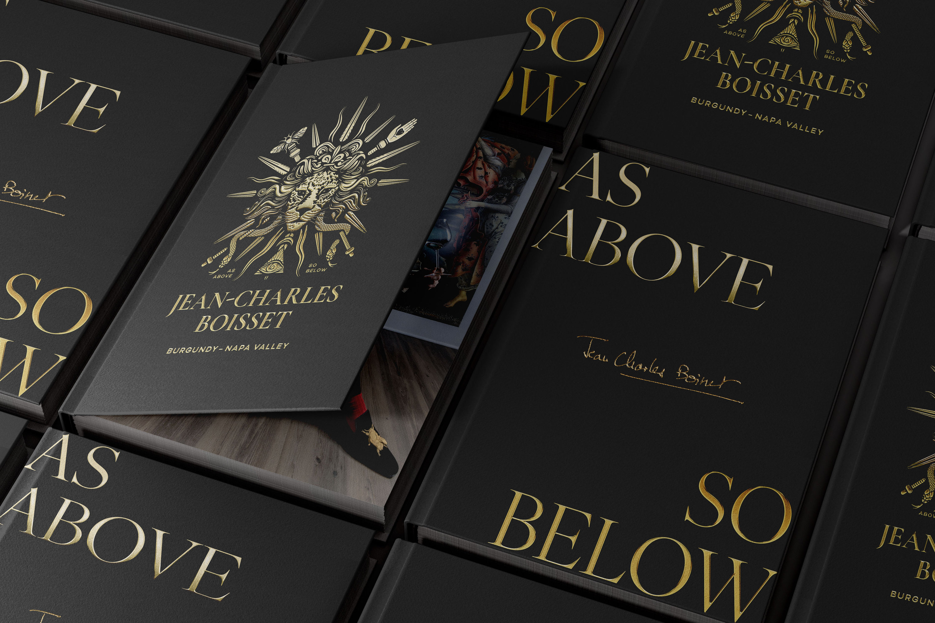 Jean-Charles Boisset Book design