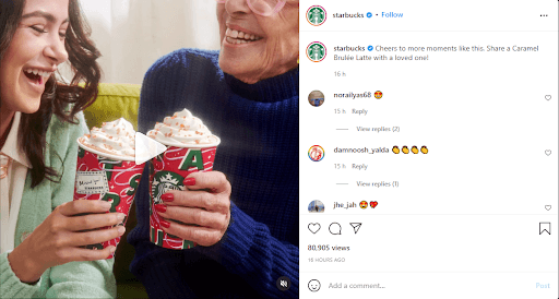 starbucks visual ugc