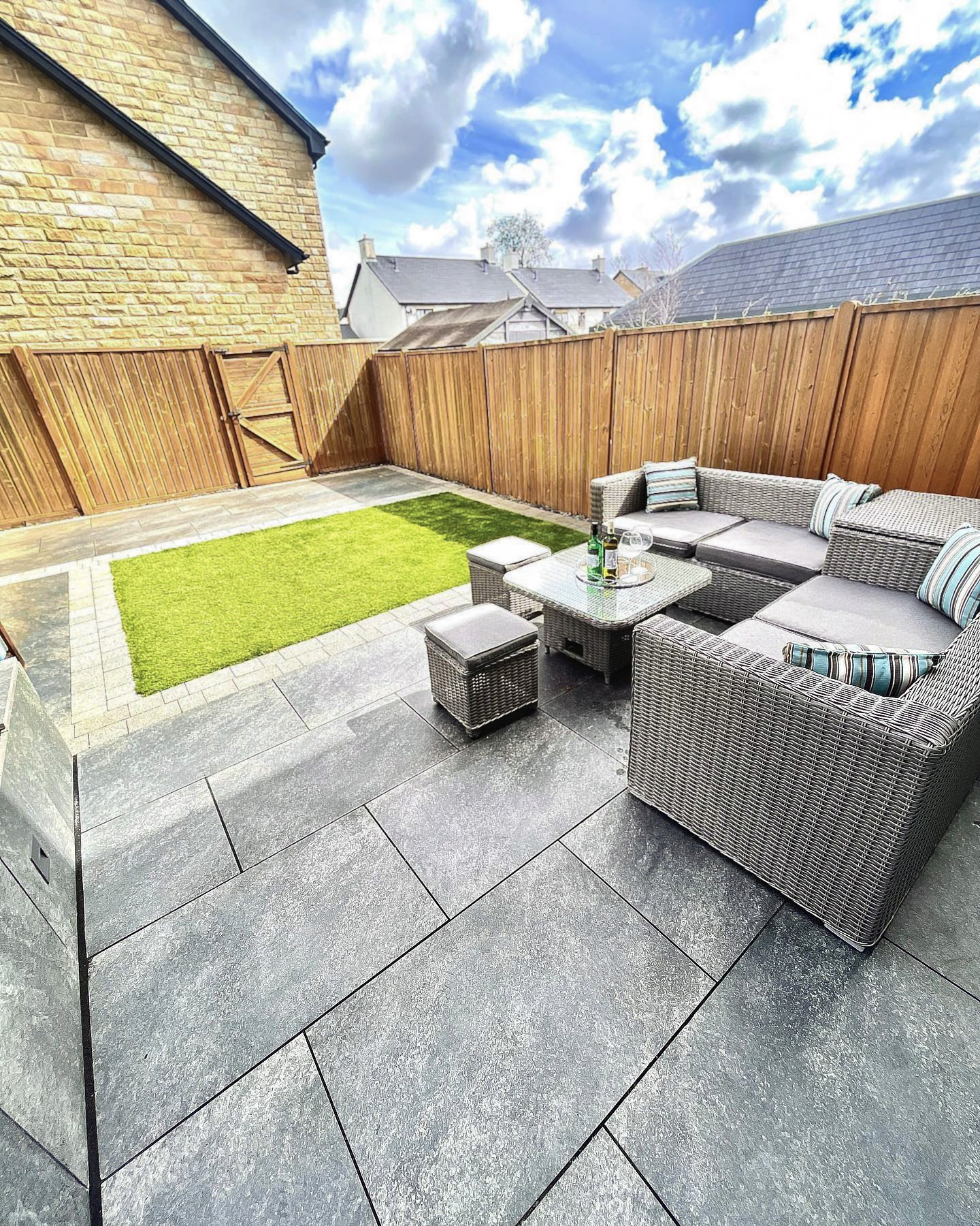 luxury home with pool and terrace