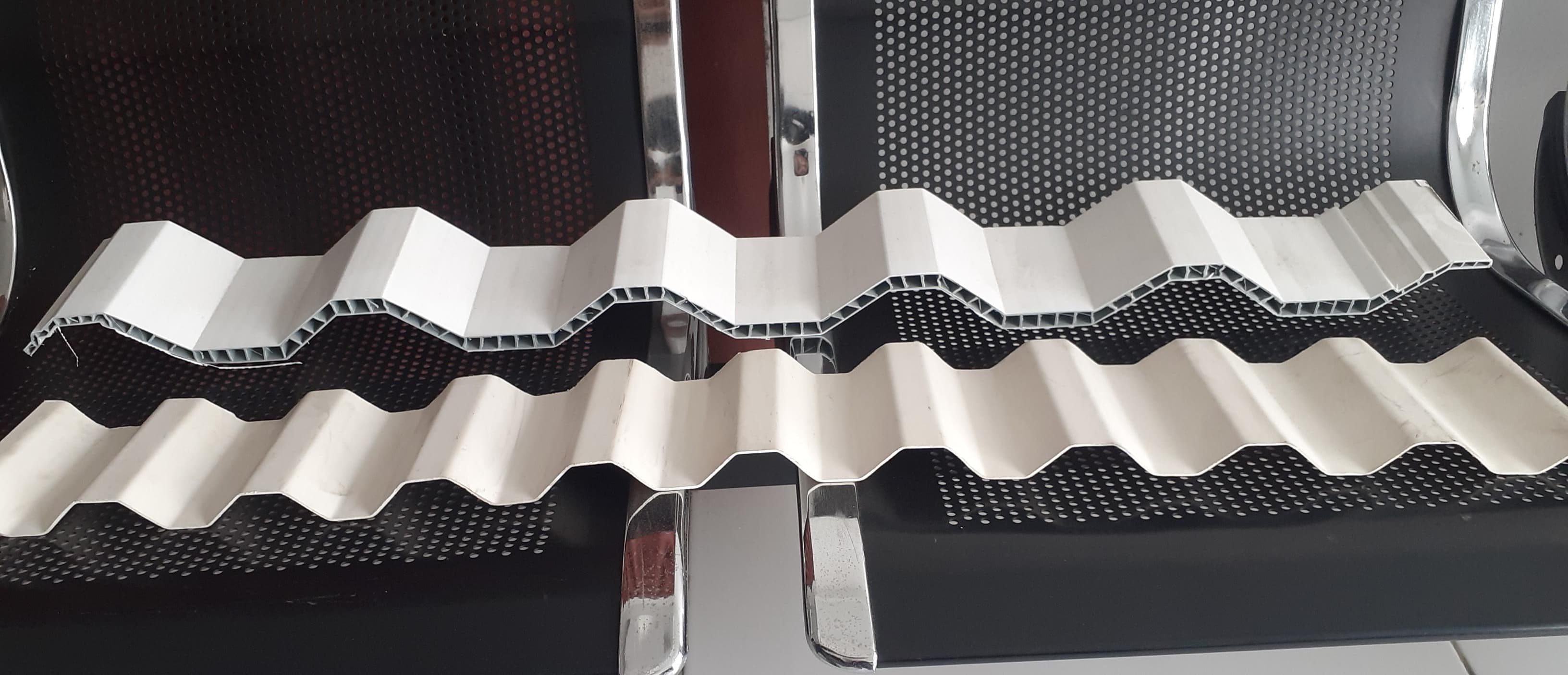 Atap uPVC single vs double layer