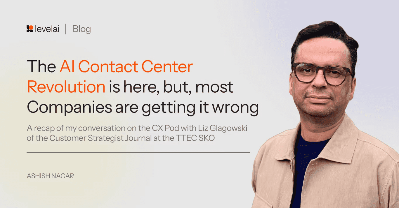 The AI contact center revolution is here but, most companies are getting it wrong