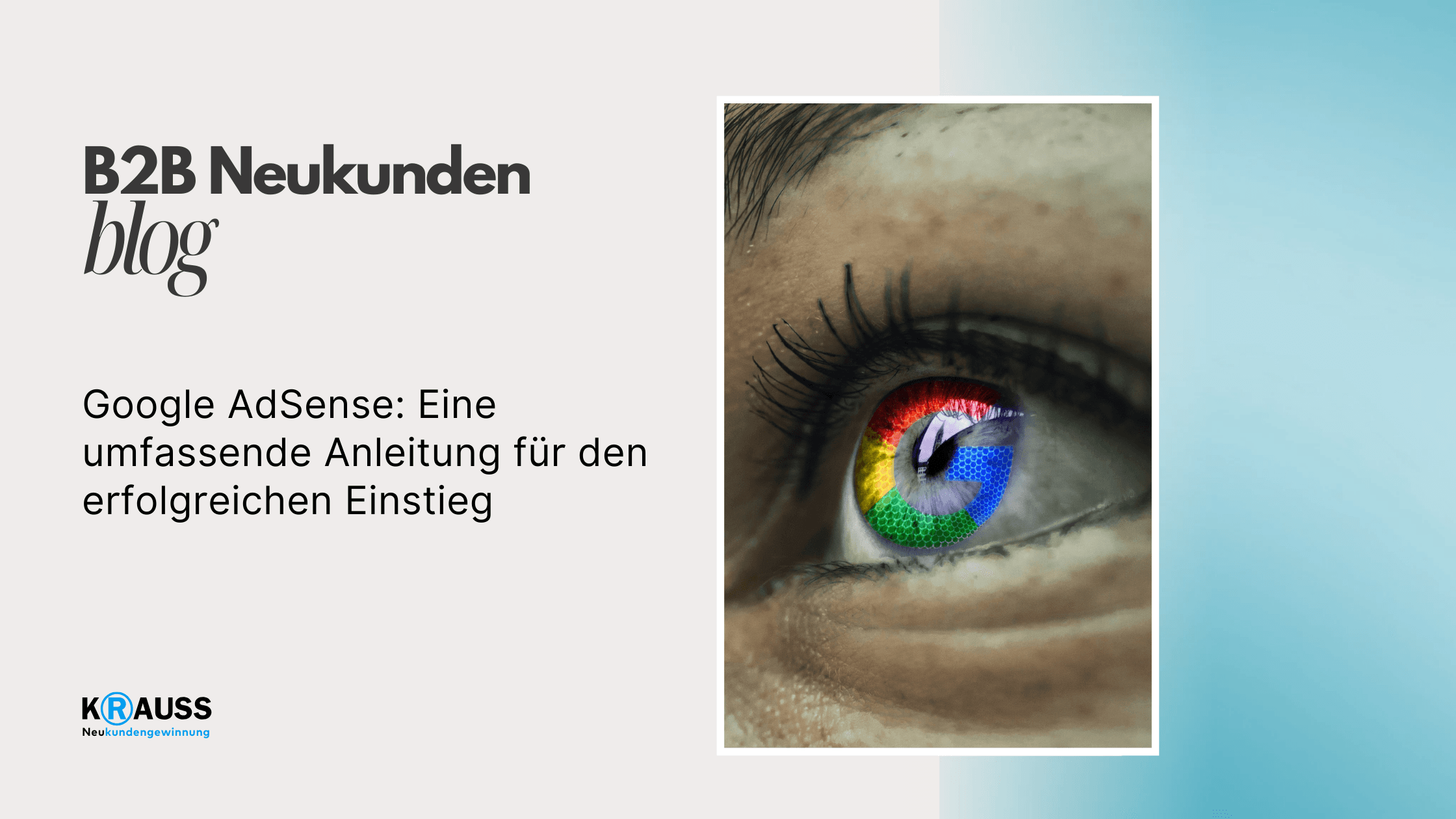 Google AdSense Eine umfassende Anleitung für den erfolgreichen Einstieg