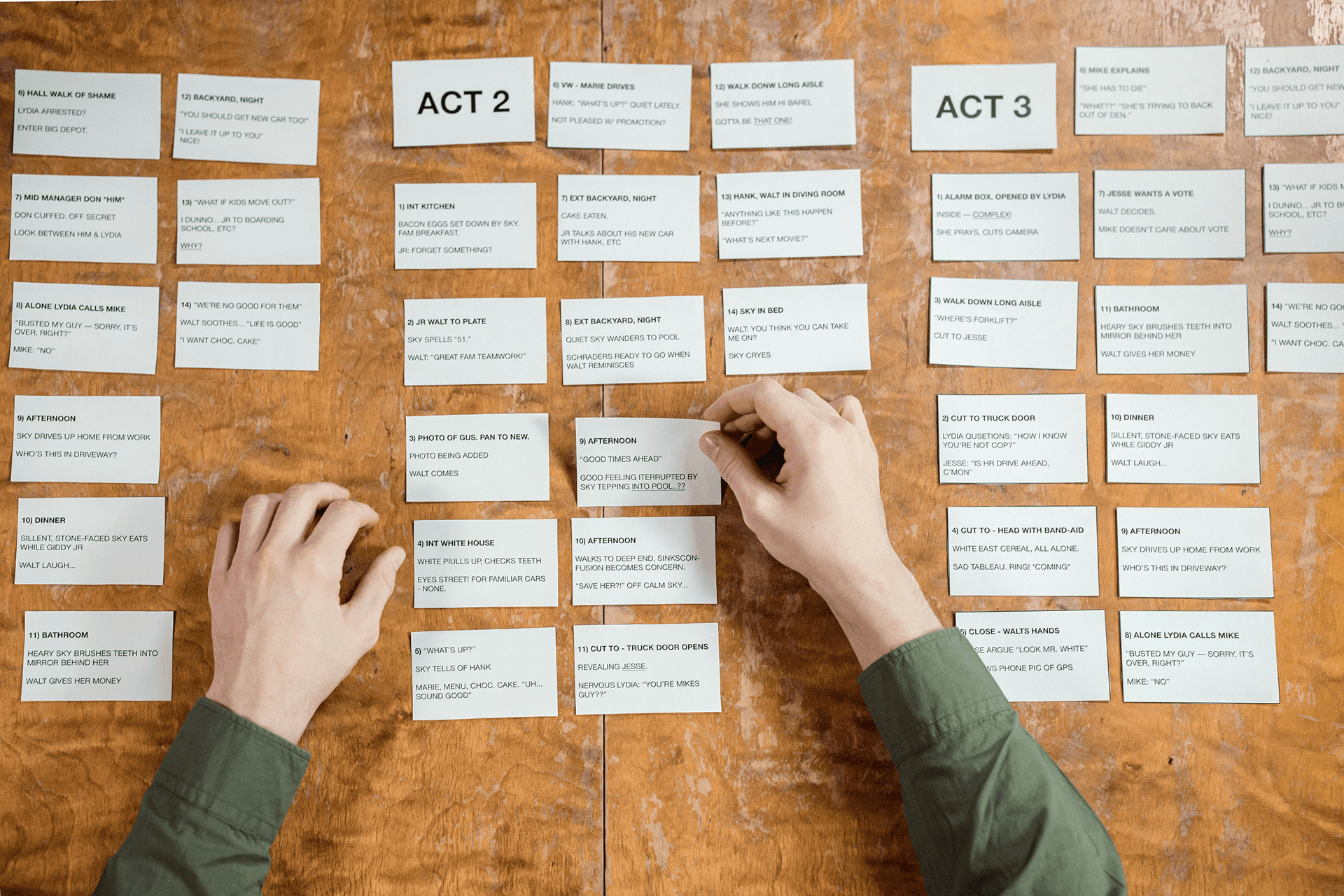 We should all do more storyboarding.