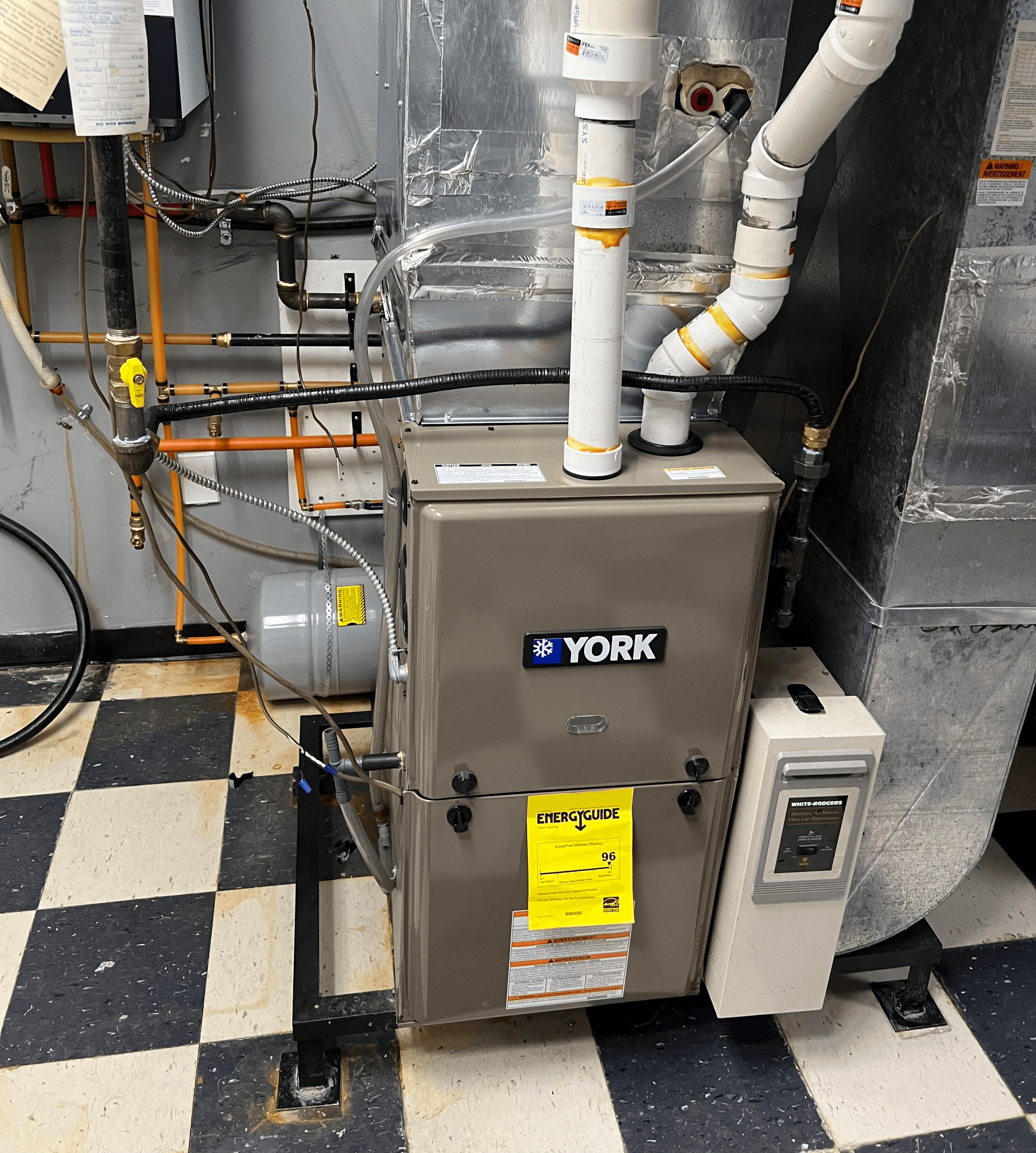 Residential furnace installation in Toronto