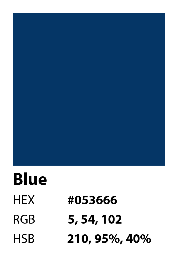 color swatch info blue