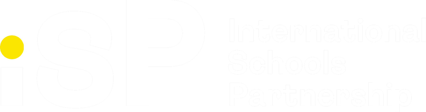 Logo International Schools Partnership, colaboración académica con orientación vocacional online
