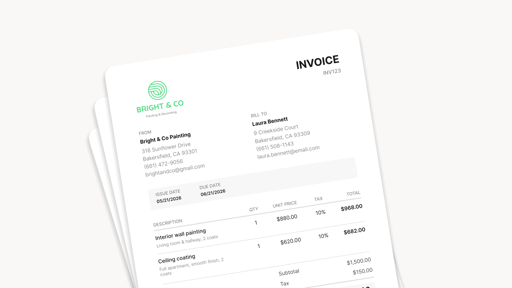 Dashboard showing MRR of $69,897 and 1206 active users with an upward trend graph.