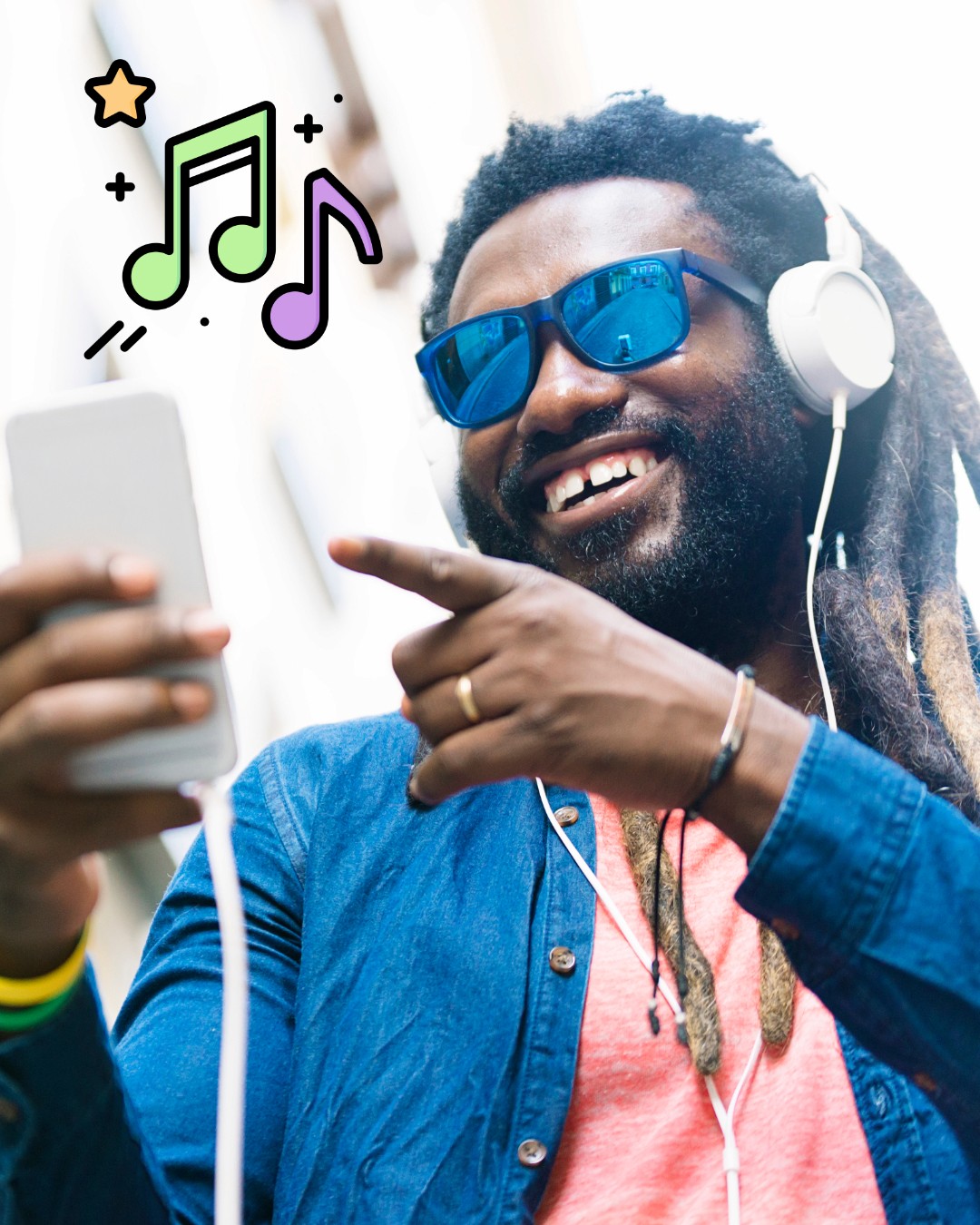 Illustration of a man using a music streaming app, representing the XM Future Music Group Ponzi scheme that left thousands of Nigerian investors with financial losses in 2026