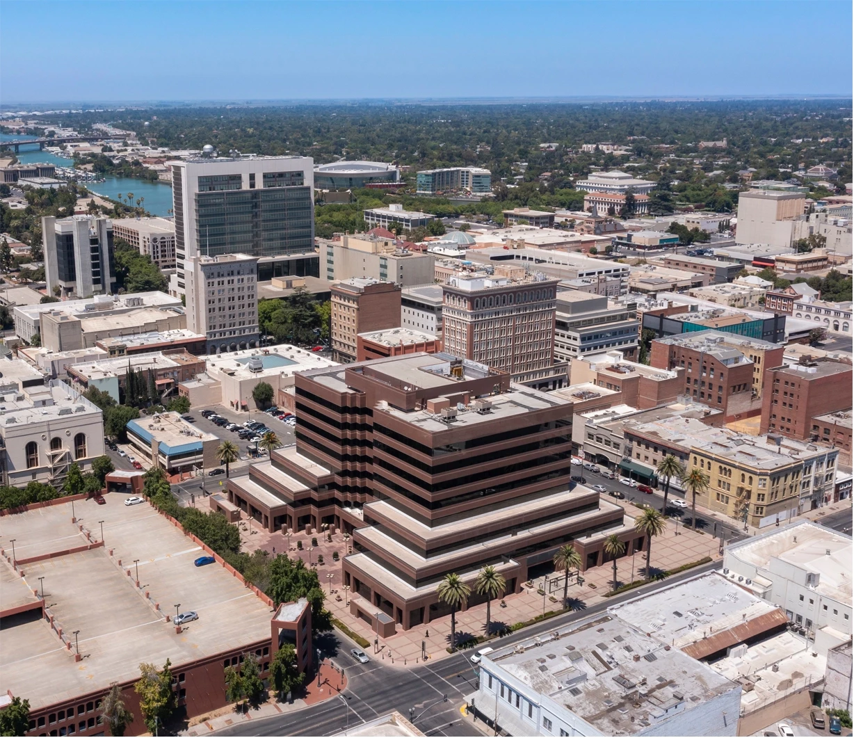 Downtown Stockton, California representing local legal experience