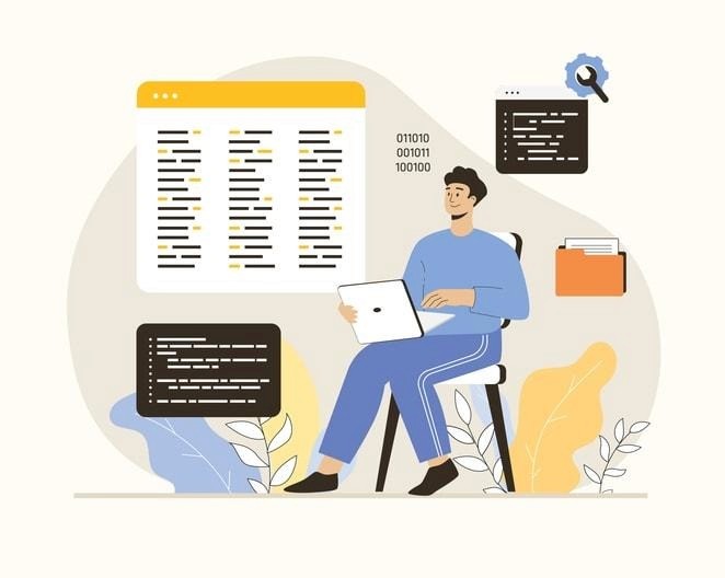 A visual representation of the 10x engineer concept highlighting key traits.
