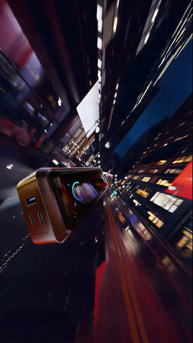 A narrow alley lined with colorful shops and vibrant displays, capturing an upward view.