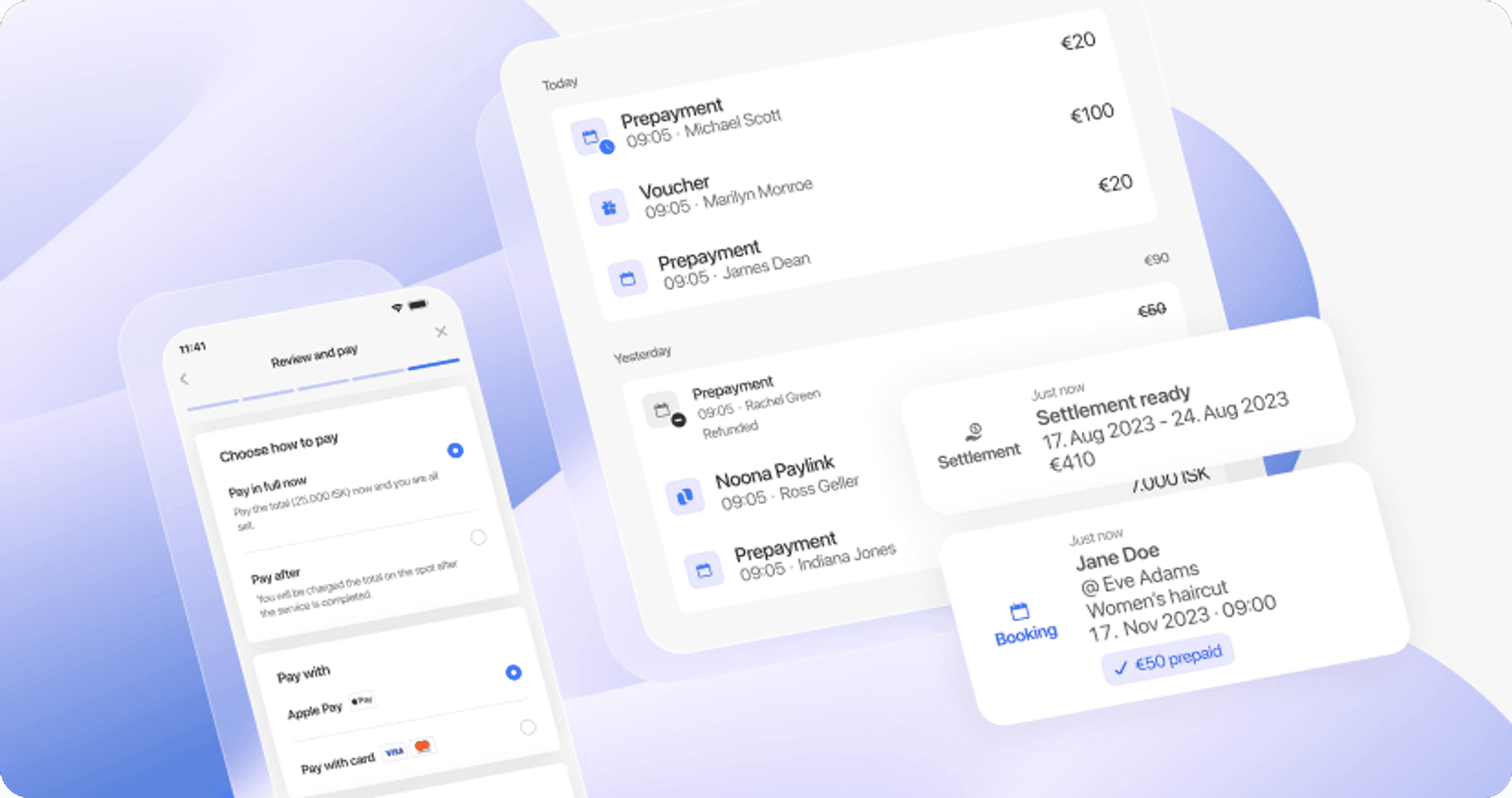 Prepaid appointments