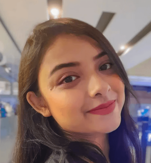 Close-up portrait of a person