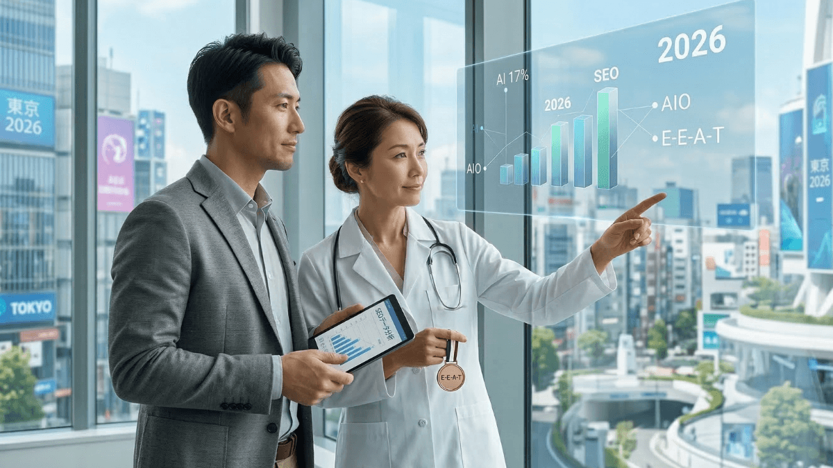 2026年SEOを変える3つの破壊的変化|E-E-A-T強化で医師監修の重要性が急上昇