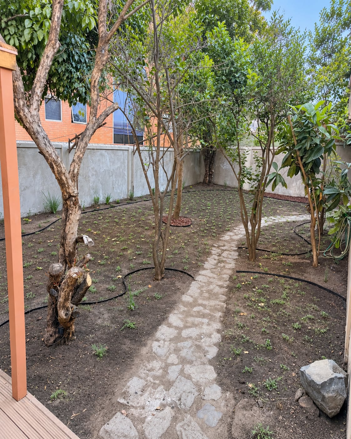 Jardín de Yo Floresco disponible para arriendo de actividades grupales.