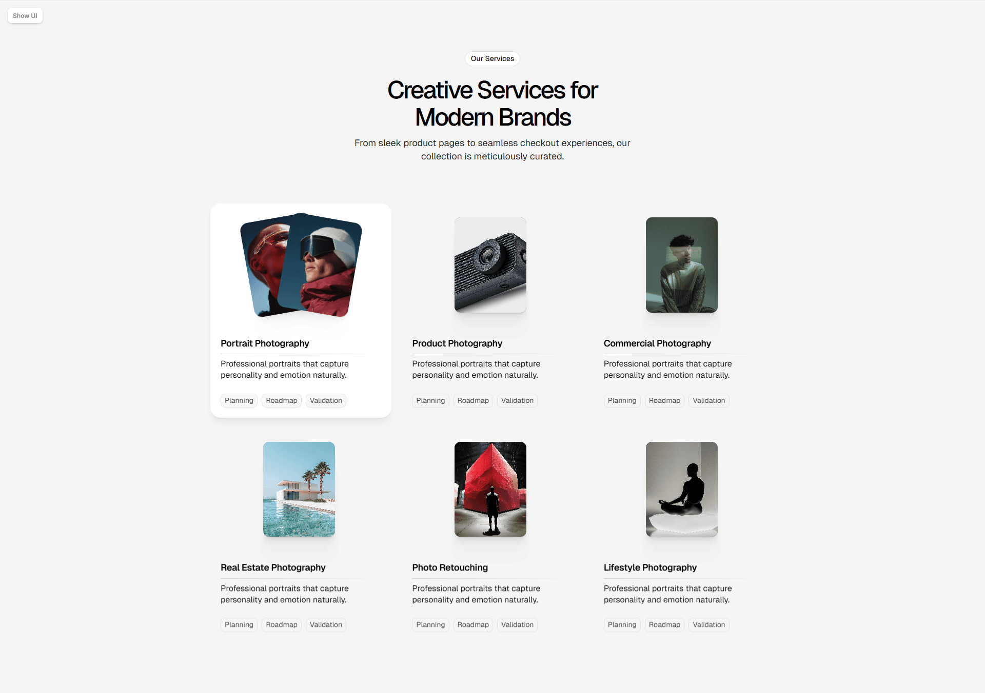 Framer Service Component