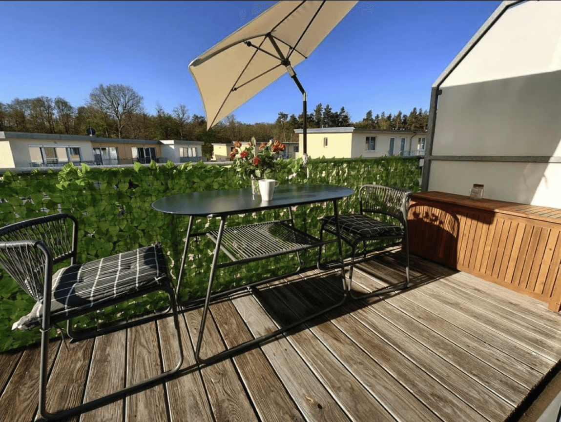 Bild Ferienwohnung Küstenwald Graal Müritz Balkon