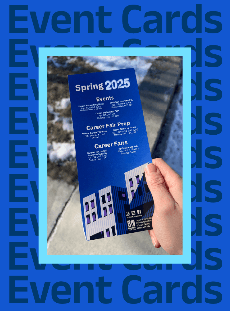 Event Card for spring Career Fair