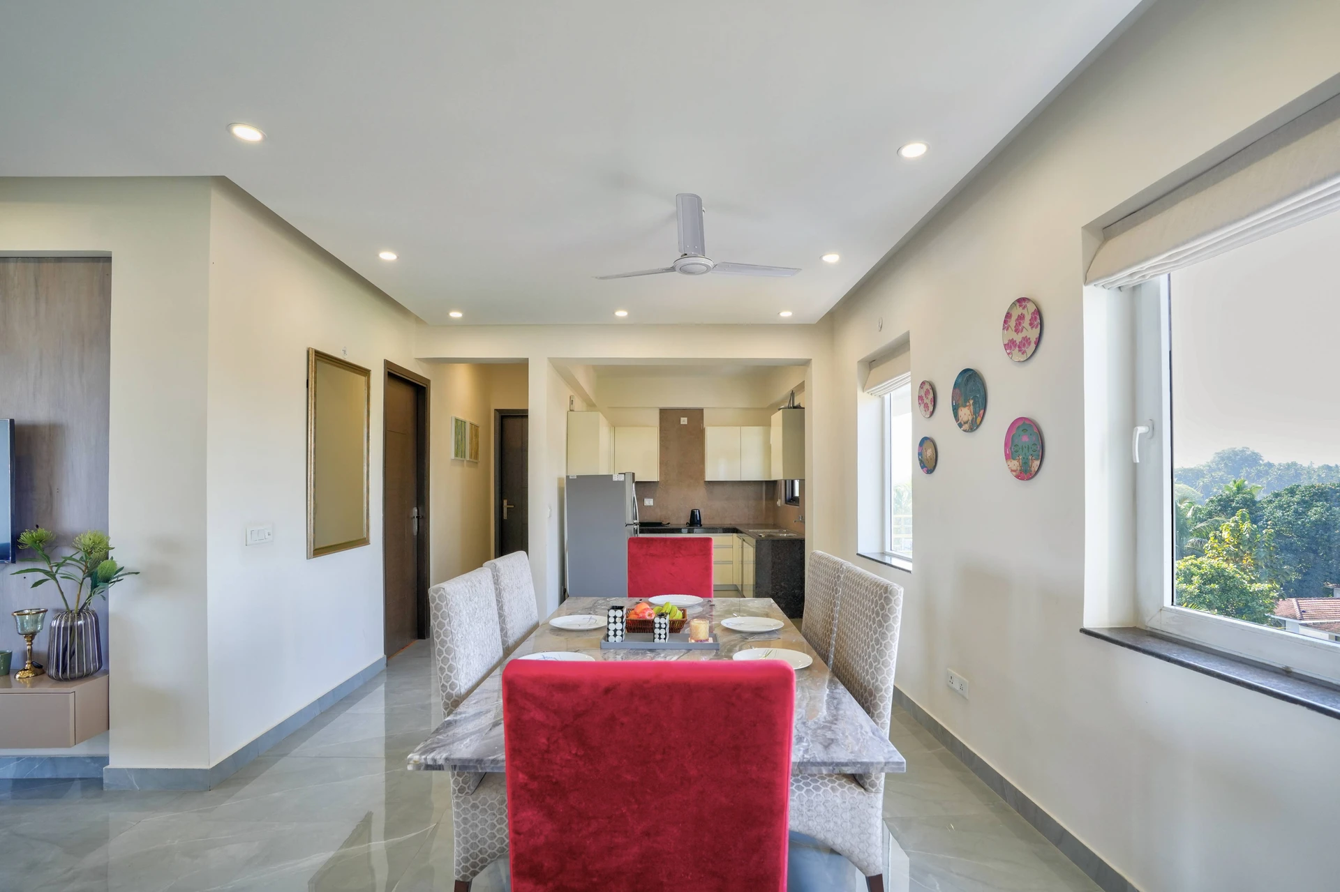 premium 2 bhk apartment with pool in goa, candolim, apartment for couple, groups of small family