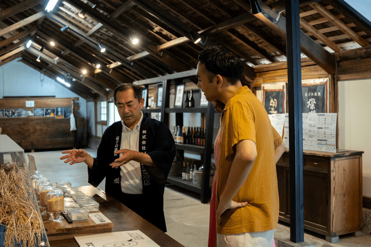 Sake tour explanation
