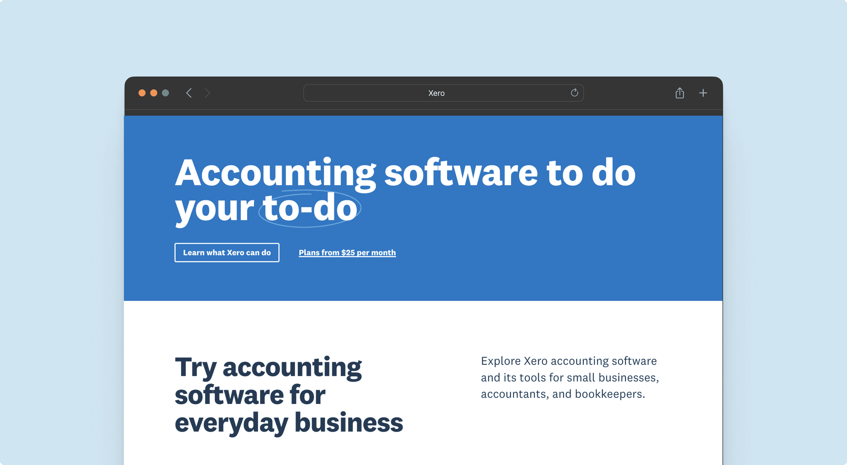 Xero saas