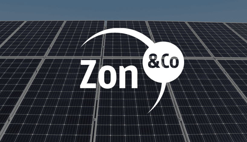 Zon en co logo wit