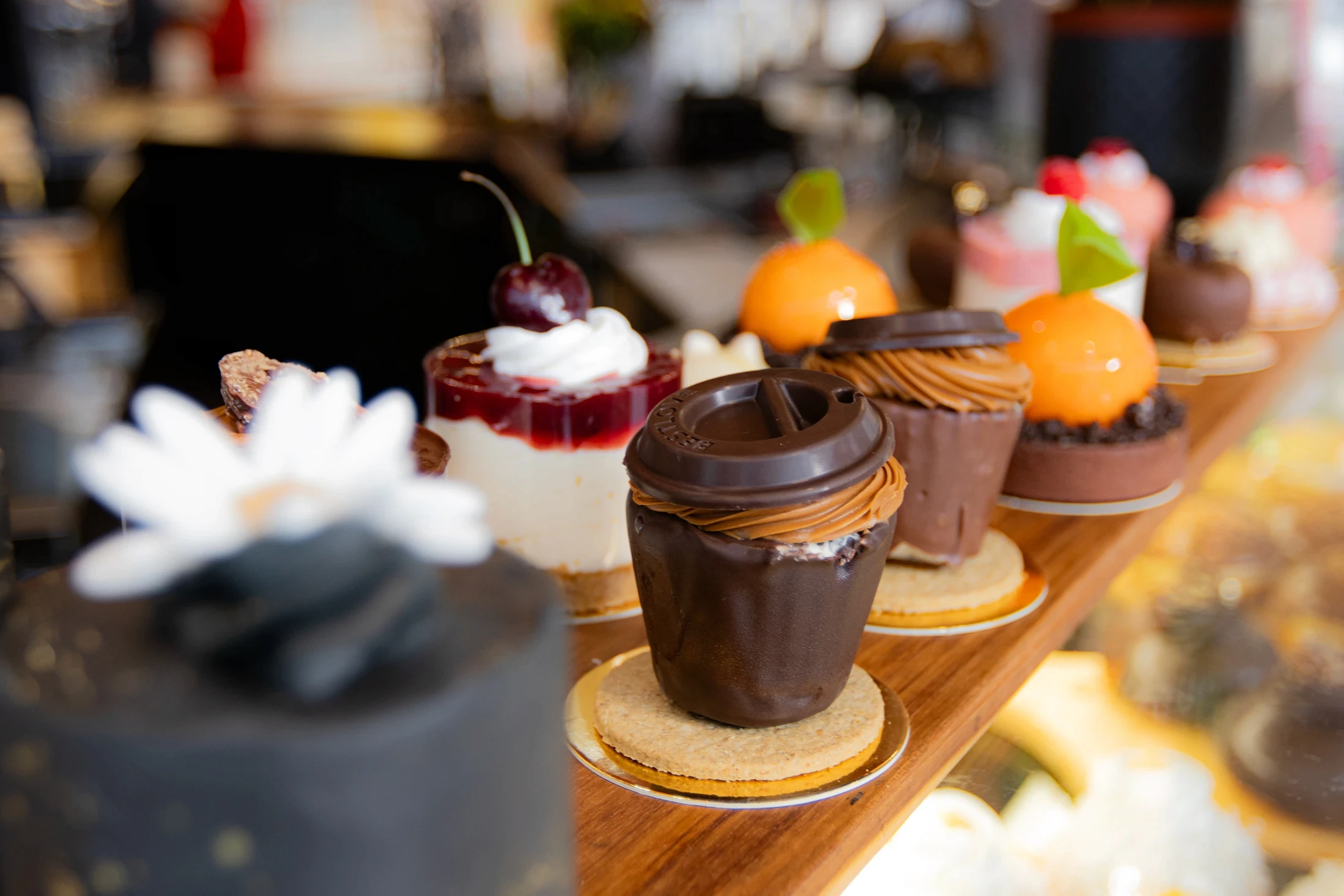 Photoshoot at Bay Centre Oso cafe