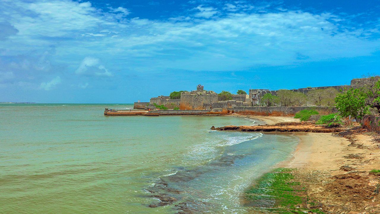 Diu Beach Coastline View