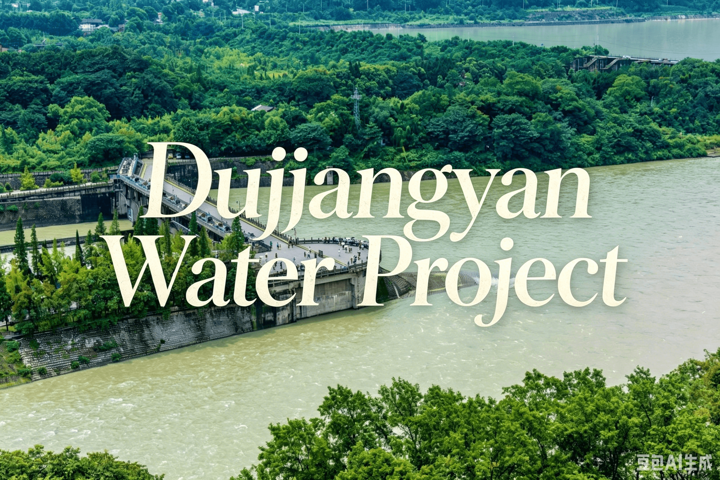 Feisha Weir & Fish Mouth, core water diversion project of Dujiangyan Irrigation System