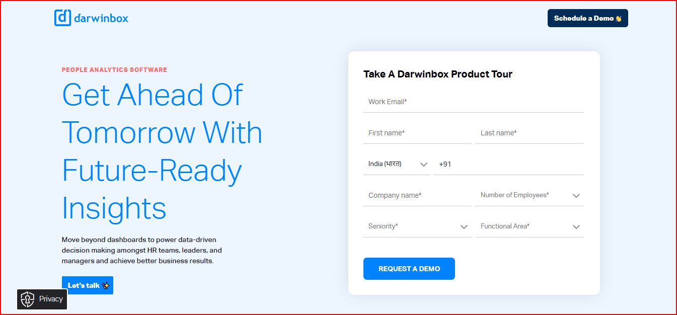 Darwinbox - Best Data analytics for HR with Intelligent reporting