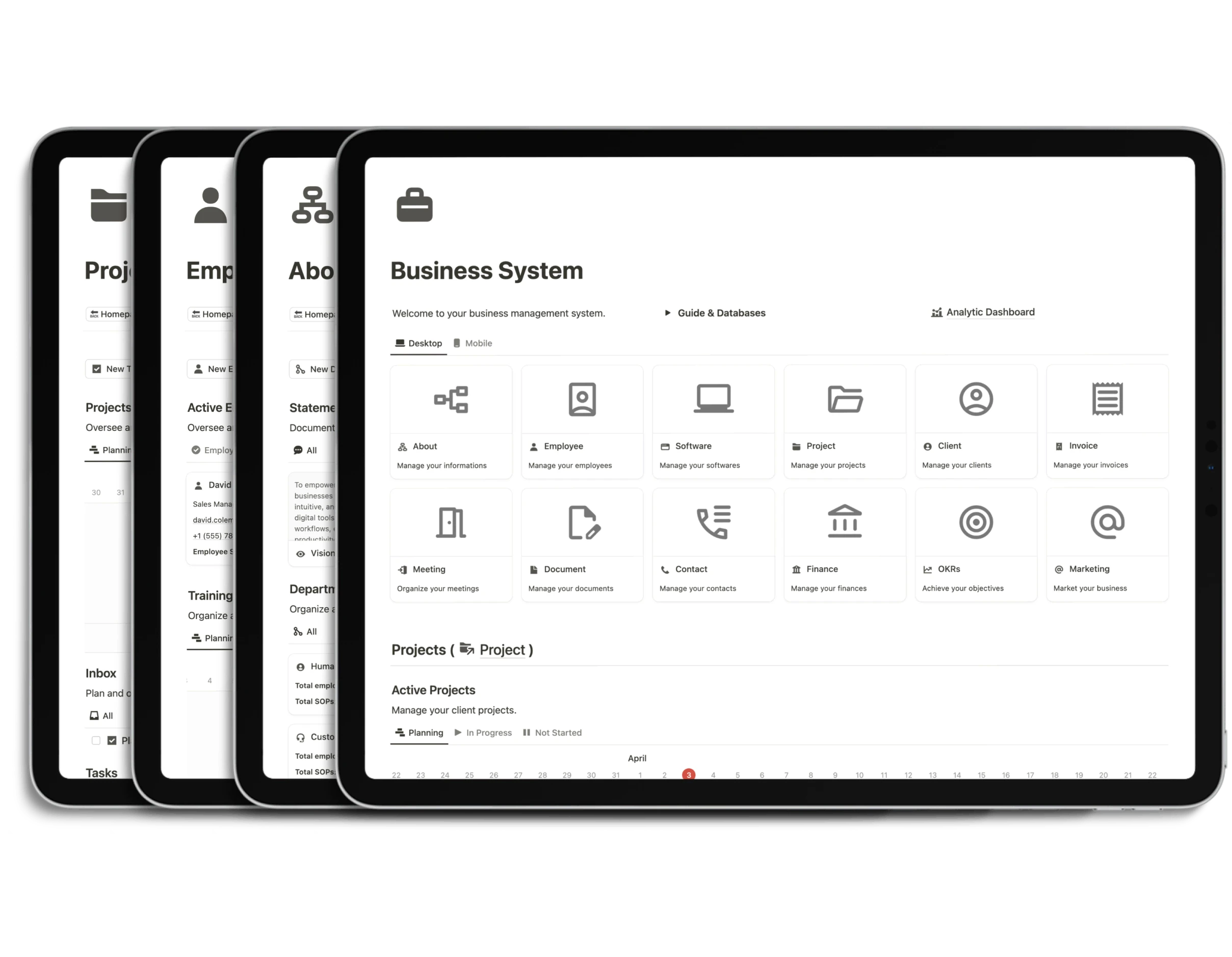 Notion Business Sytem - 22+ Templates 