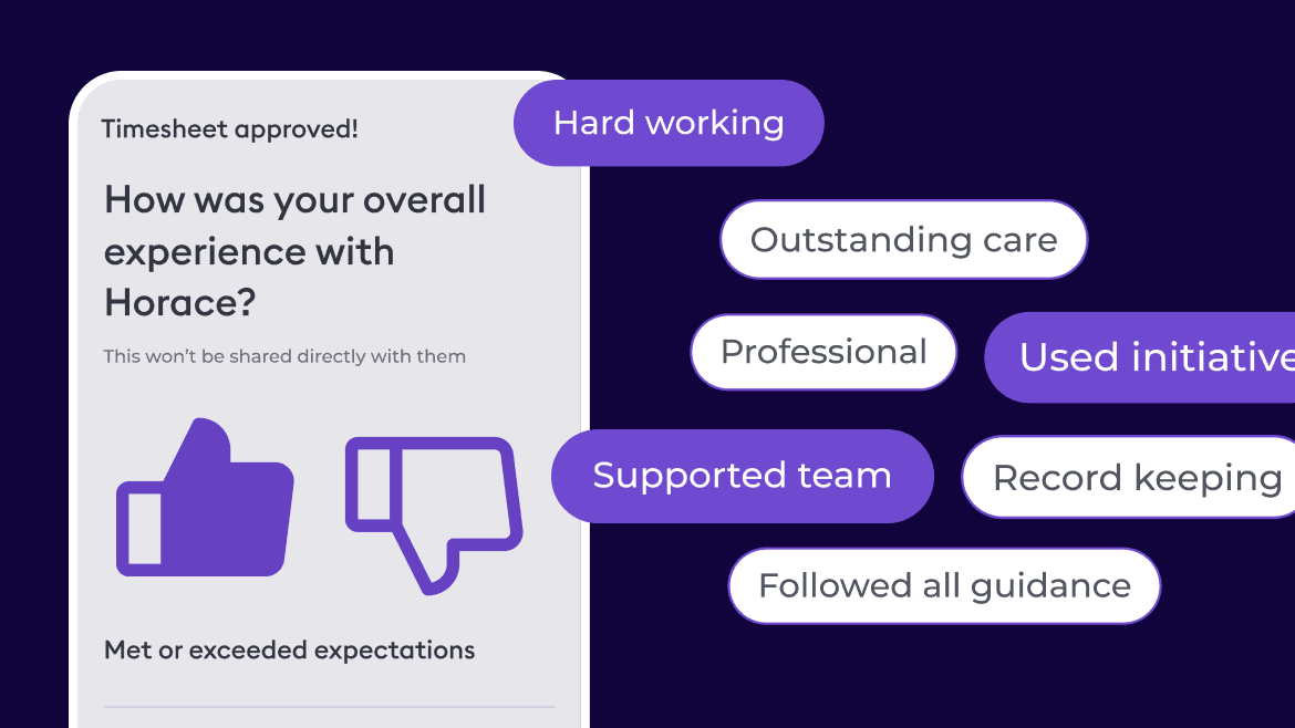 Florence staff rating UI