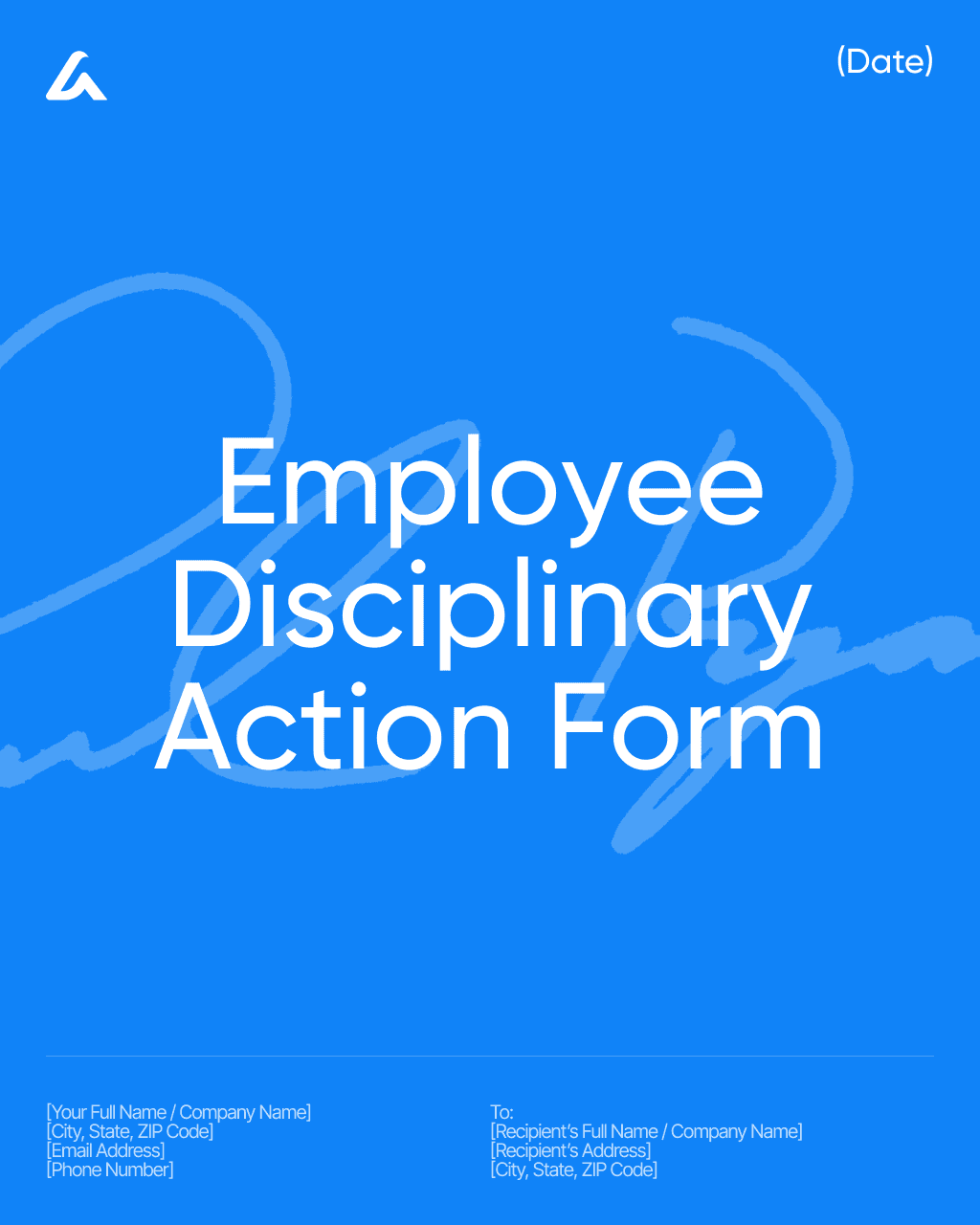 Employee Disciplinary Action Form