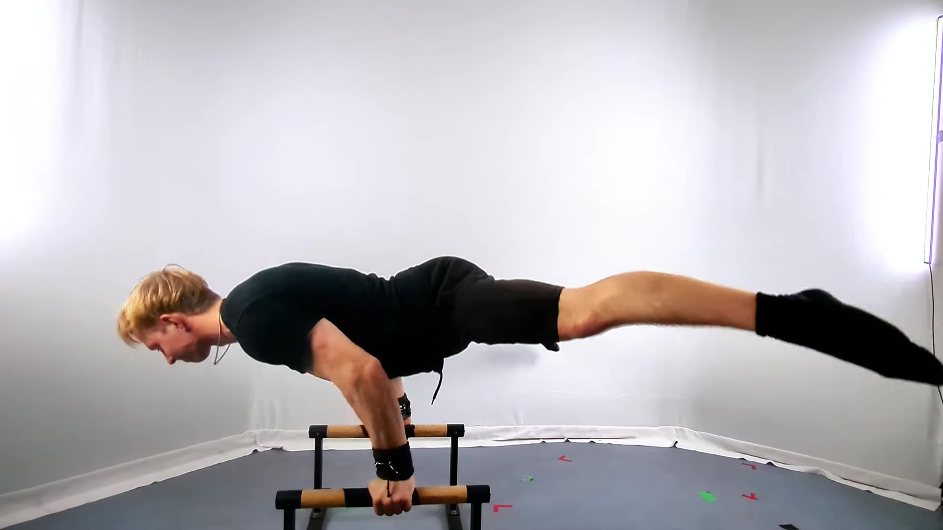 Explosive Straddle Planche Push Ups