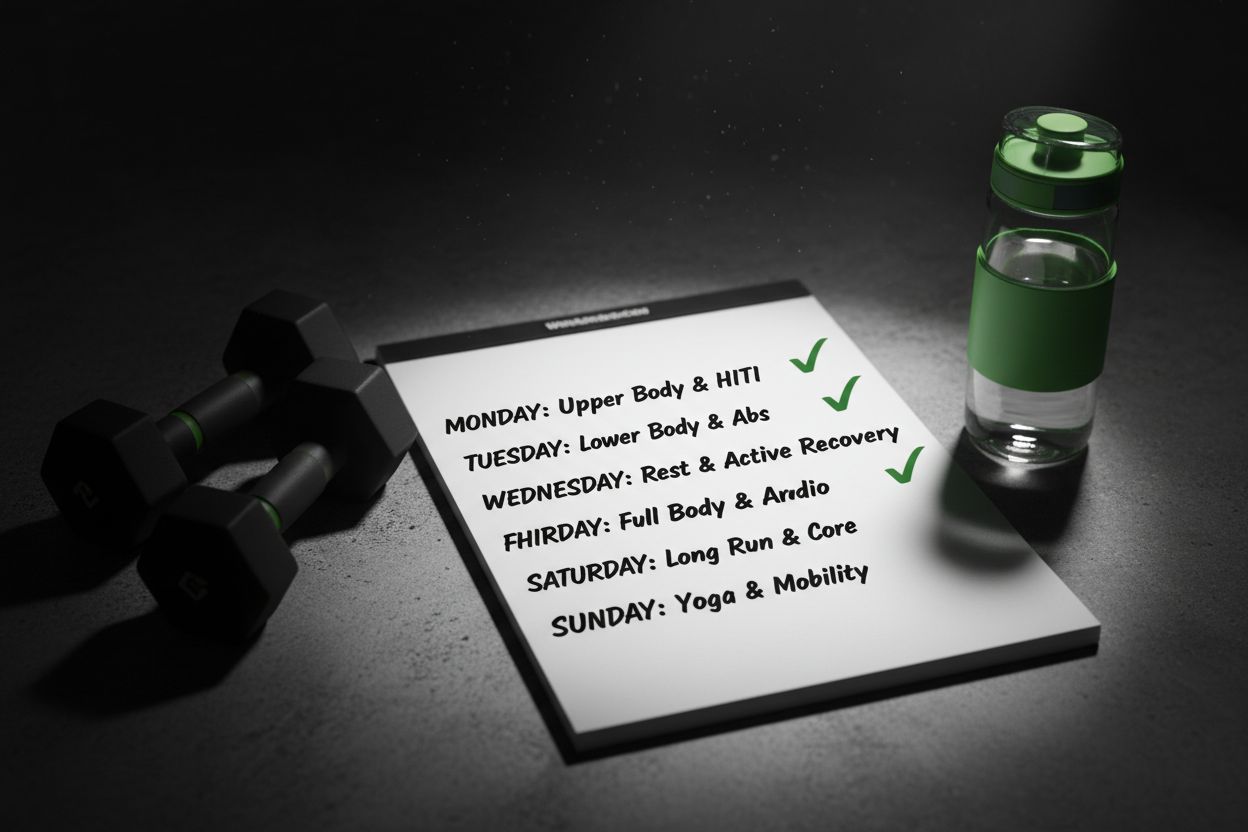 Weekly workout plan for female weight loss