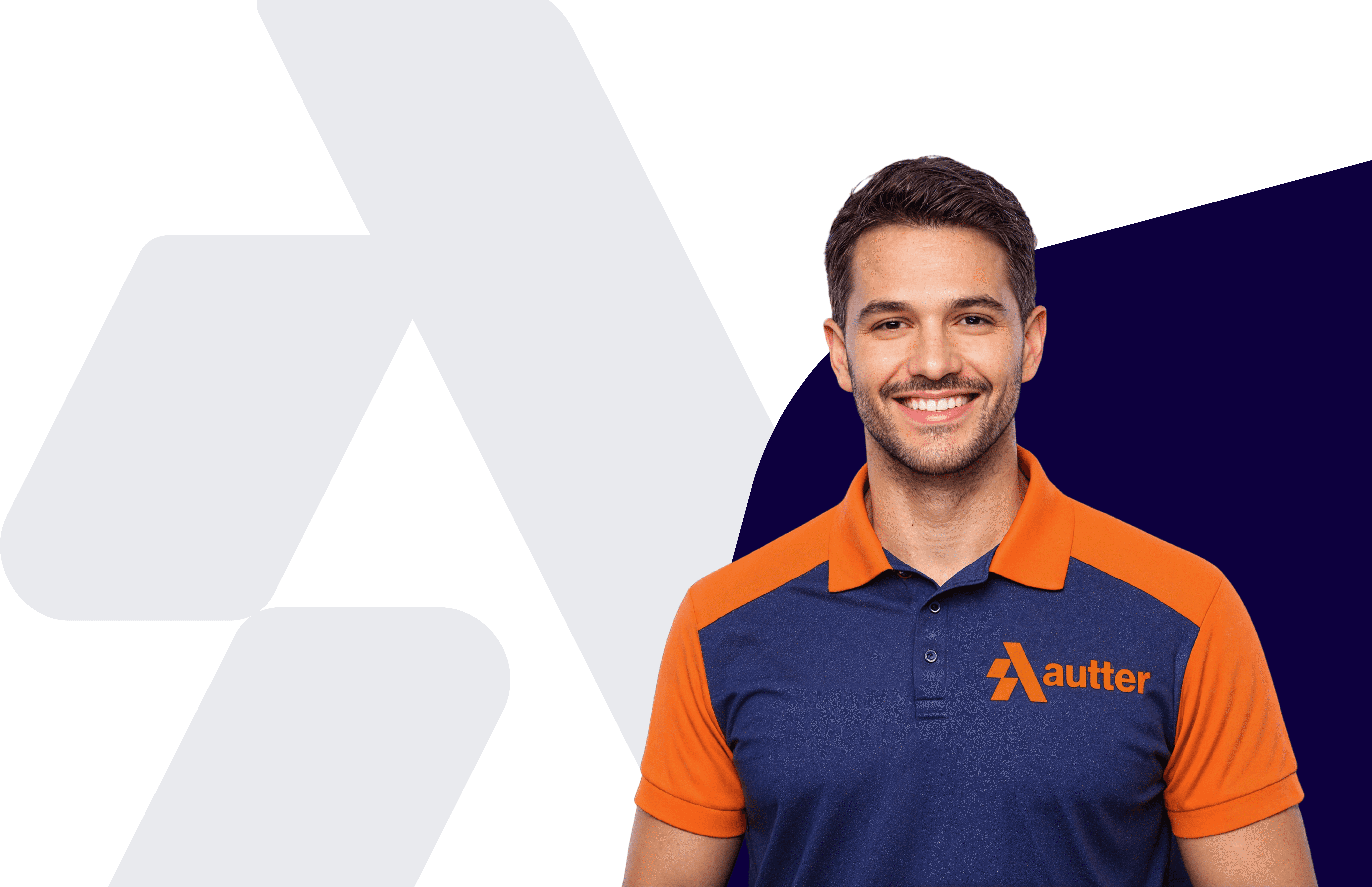 Dynamic picture of a cyclist riding downhill