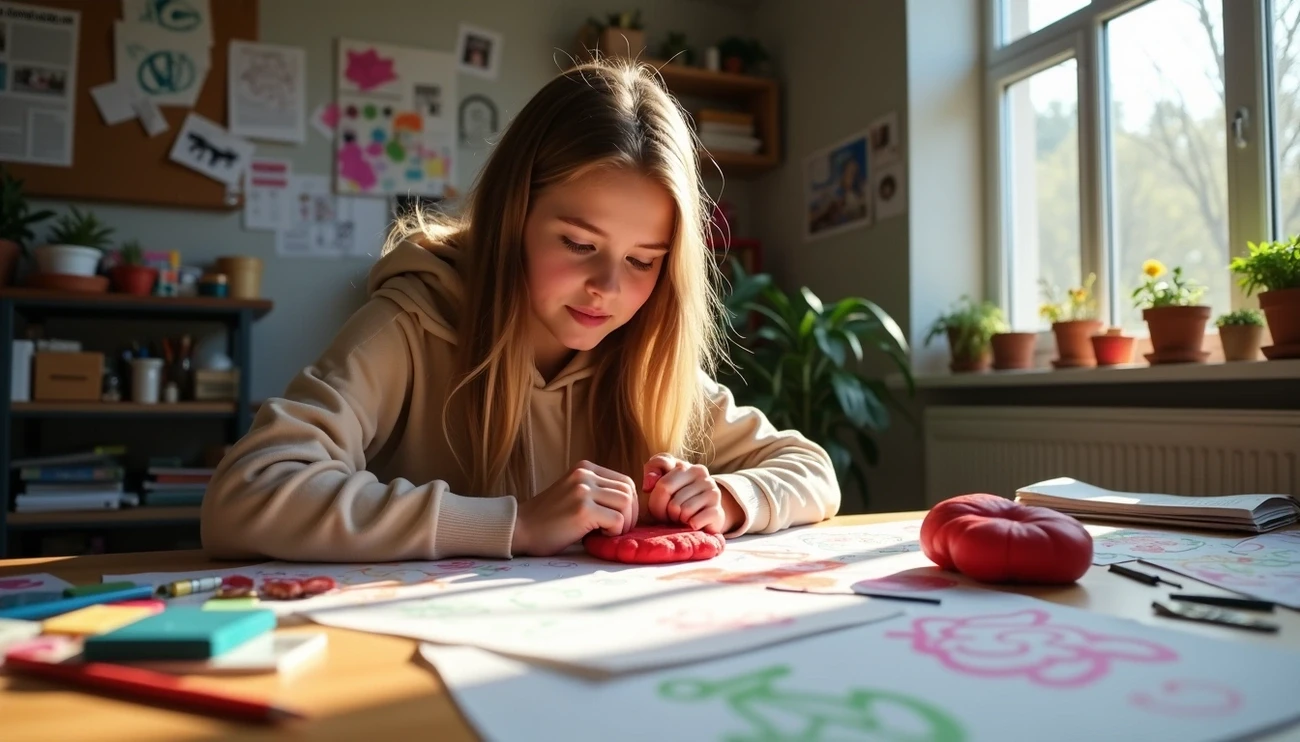 My 7 Go-To Art Therapy Ideas for Teens Who Hate 'Talking About Feelings'