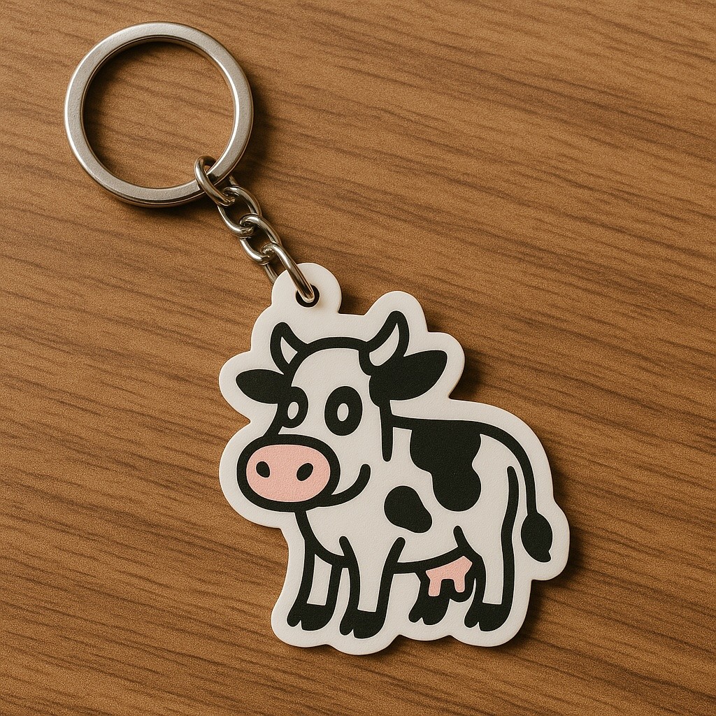 Moooon Keychain