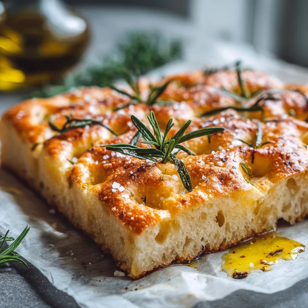 Bread out of the oven topped with OYM olive oil
