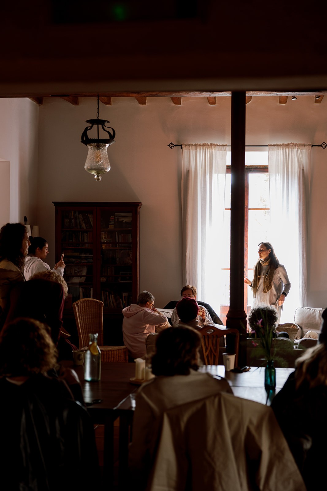 Yoga Practice Indoors