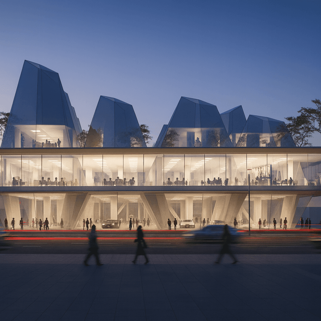 trees near watch tower in edge of clearing